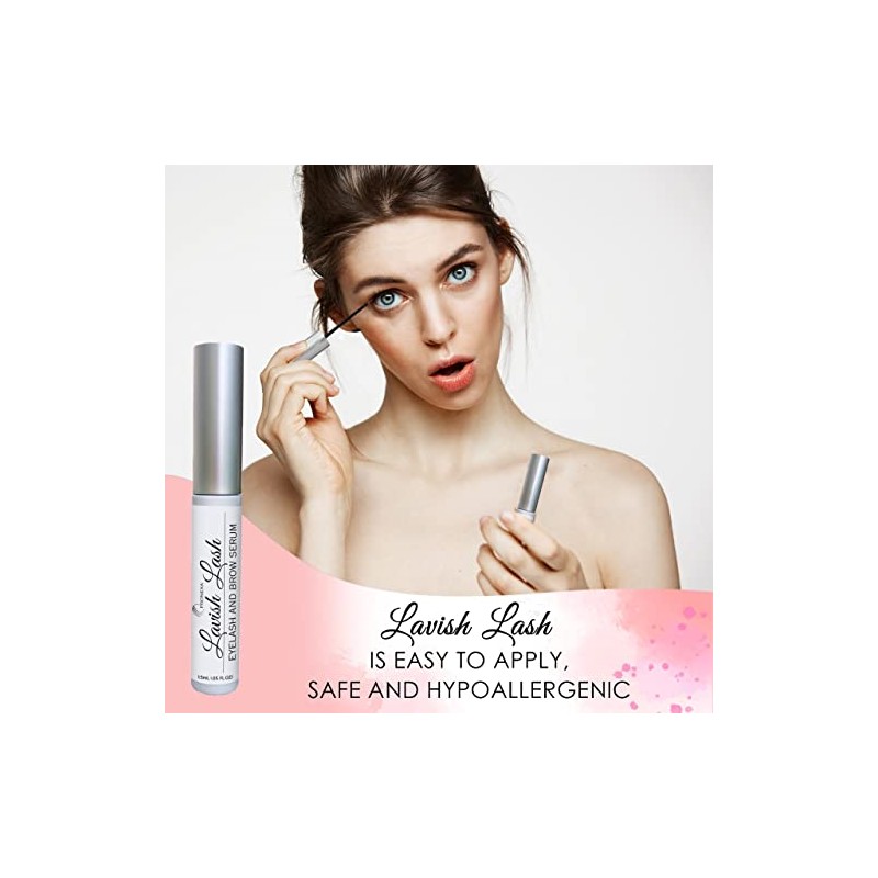 Hairgenics Lavish Lash €" Eyelash Growth Enhancer & Brow Serum