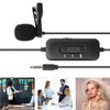 MAMEN KM D2 Omnidirectional Clip on Lapel Microphone Professional Recording