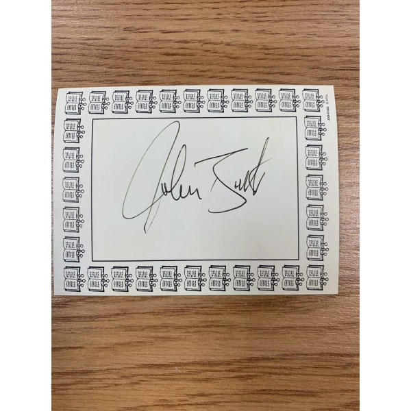 John Barth Author Signed Bookplate Autographed New
