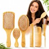 6 Piezas Cepillo para Cabello, Antiestático，Peine para Cabello Antiobstrucción, se