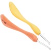 Crochet Hooks Set,Large Handle Ergonomic Grip Crochet Hook, 8PCS Aluminum