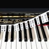 Removable Piano Keyboard Note Labels, Silicone Piano Notes Stickers Guide