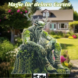 Garden Decoration Figure Elf, Weatherproof Garden Figure for Outdoor Use, Made of Acrylic, Funny Fairy Garden Decoration, Garden Signs & Flower Stakes for Garden, Yard, Bed, Fairytale Garden