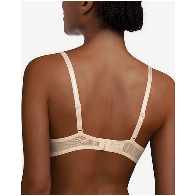 Chantelle Women's Day to Night Lace Unlined Demi Bra, Nude