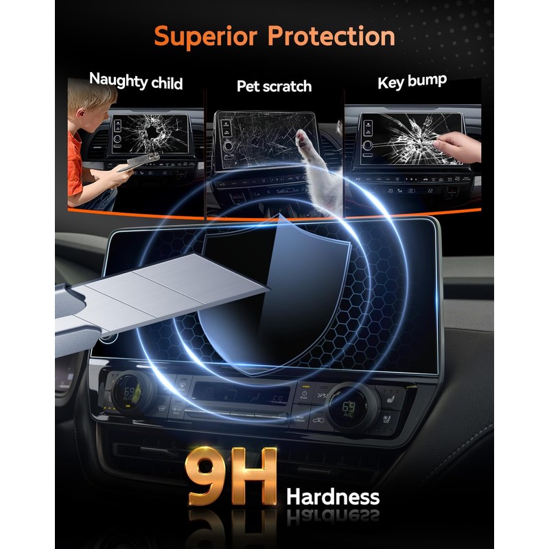 CDEFG For 2024 2025 2026 Toyota Grand Highlander Screen Protector