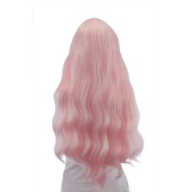 EpicCosplay® Iris Fusion Vanilla Pink Long Wavy Wigs (07FVP)
