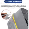 ToLanbbt 12Ft/3.7M Universal Garage Door Rubber Threshold Strip with 300ml