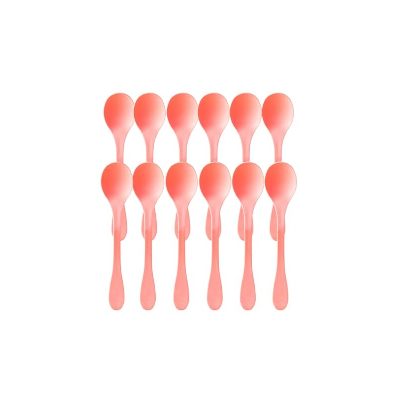 KNORK - Cucharas reutilizables ecológicas de coral – Paquete de