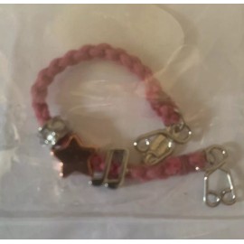 American Girl *TENNEY GRANT'S PINK MEET BRACELET*  Brand  NEW in Original AG Pkg