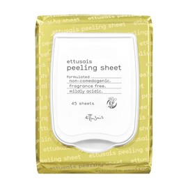 ettusais Wiping Peeling Sheet N Sheet Removal Lotion, Weak Acidity, Exfoliation, Removes Exfoliating and Pores of 45 Sheets