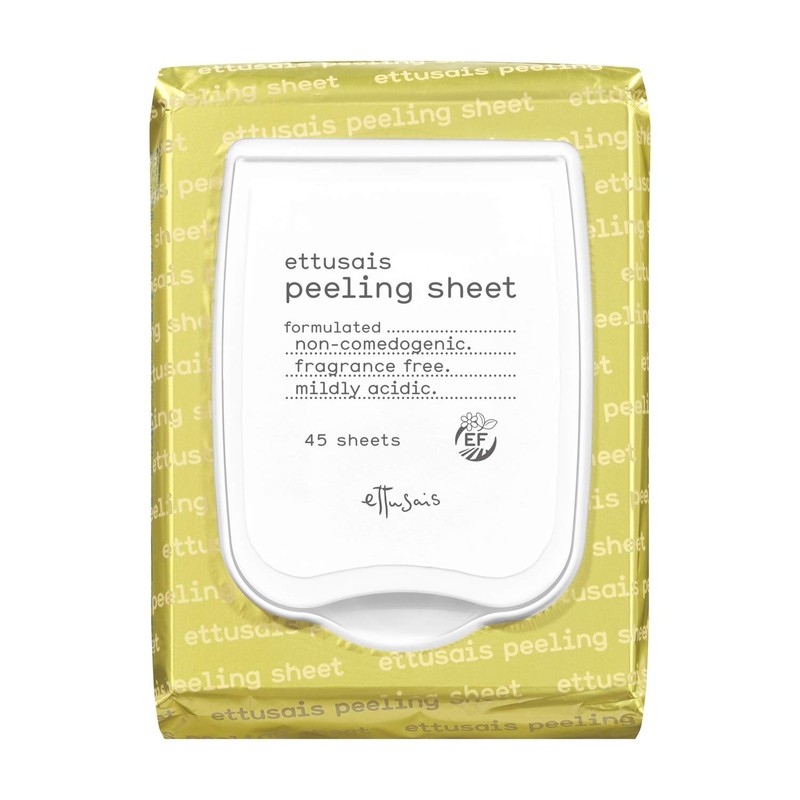 ettusais Wiping Peeling Sheet N Sheet Removal Lotion, Weak Acidity,