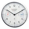 Falkenberg & Söhne Radio Wall Clock with Wood Effect Dial,