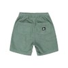 Quiksilver Elastic Waist Shorts Taxer Cord Youth Youth Green 14