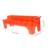 TOVINANNA Pcs Barber Tool Storage Box Clipper Guard Holder Guide