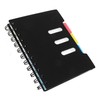 Gadpiparty Divided Notebook with Cover Subject Journal Dividers Portable Note