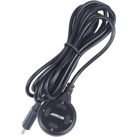 USB Switch External Wired Control, USB 3.0 or 2.0 Switcher Button with 4 Keys, 1.5 M