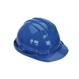 Climax 2451005105000 Polyethylene 6-Point Safety Helmet, Blue