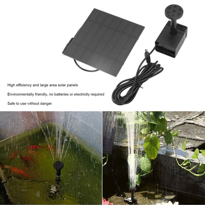DIY Solar Water Pump Kit Eco Friendly Solar Powered Water