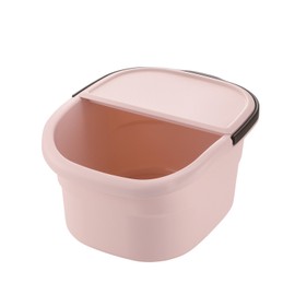 Richell Foot Bath Bucket, Pink, 1.3 x 15.2 x 8.3 inches (32 x 38.5 x 21