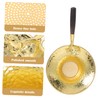 ABOOFAN Copper Tea Strainer with Delicate Flower Design Creative Tea