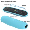 2 Pack Luminous Remote Cover for Sky Q Touch/Non-Touch Remote