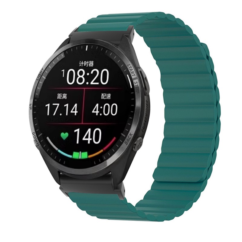 Silicone Replacement Watch Band Adjustable Magnetic Silicone Watch Strap for