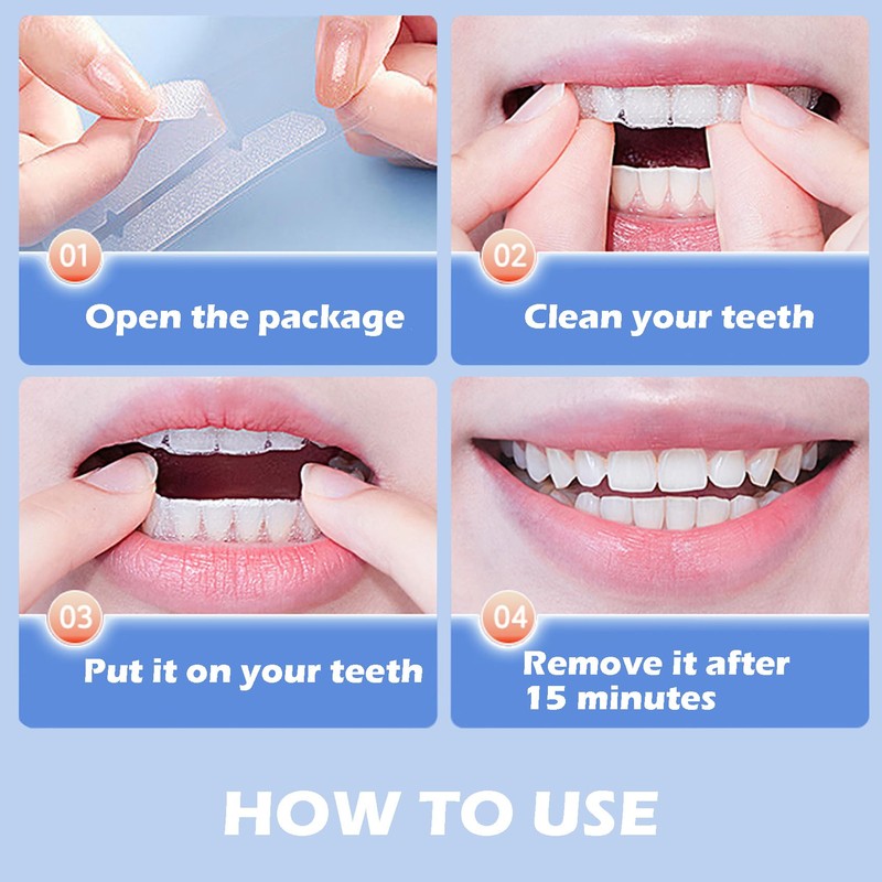 iwontalersy Pack of 14 Teeth Whitening Strips, Teeth Whitening Strips,