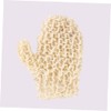 Uds Guantes Ducha Exfoliantes Zacate Sisal Natural Limpieza Profunda Masaje