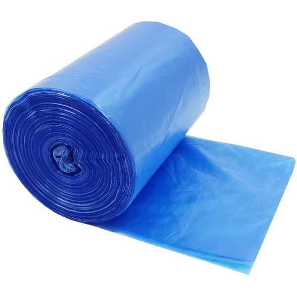 HOMMP 3 Gallon Trash Bags, Small Garbage Bag, Blue, 120