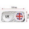 mini sunshade mini cooper sunshade car front union jack sticker