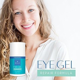 Essy Beauty Natural Eye Gel for Wrinkles, Fine Lines, Dark Circles, Puffiness Bag (Blue)