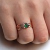 925 Sterling Silver Shiny Full Diamond Gemstone Ring Cubic Zirconia
