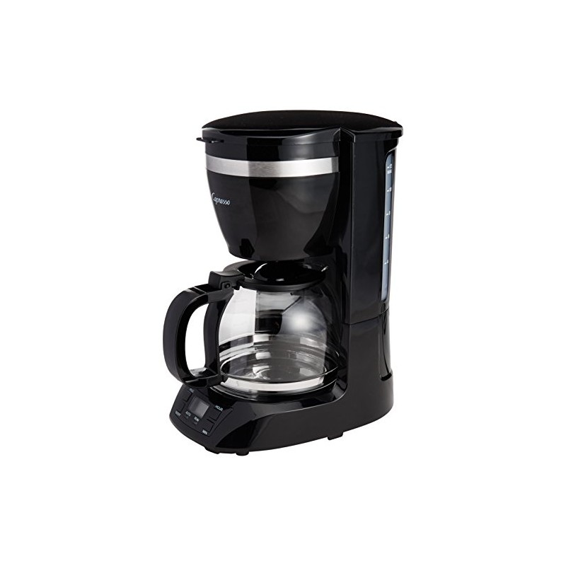 Capresso 424.01 12-Cup Drip Coffeemaker Stainless, 13" x 7.25" x