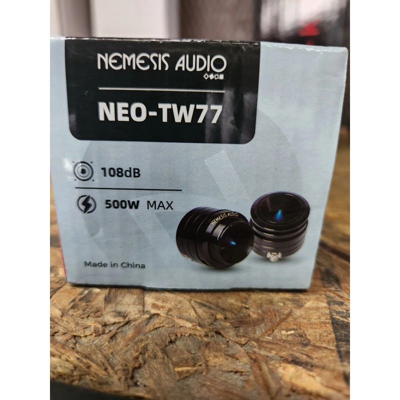 Nemesis Audio Neo-Tw77 High Compression Neo Super Bullet Tweeters (Pair)