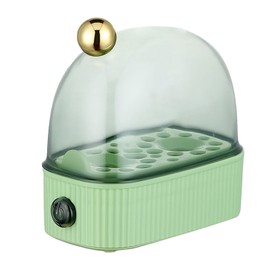 Egg Steaming Device Electric Auto Shut Off Cooker Mini Multi Functional for Household Dormitory Green