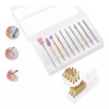Mouyic Puntas Brocas Para Pulidor + Cepillo Afilador Y Limpieza