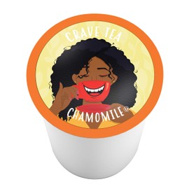 Crave Beverages Tea Pods, Chamomile for Keurig K Cup Brewers, 100 Count