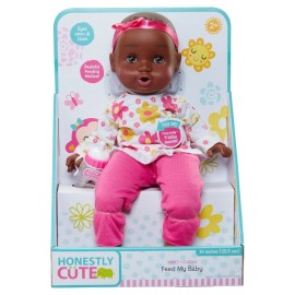 HONESTLY CUTE FEED MY BABY 14" DOLL *NEW