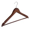 SEGAWE Premium Wooden Hangers 50 Pack Durable Slim Coat Hanger