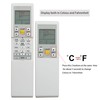Replacement Remote Control for Daikin FTXS20J2V1B FTXS25J2V1B FTXS35J2V1B FTXS42J2V1B Room