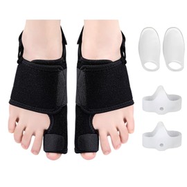 VCCETOUL 2pcs Bunion Corrector for Women & Men, Orthopedic Bunion Splint, Bunion Splint Brace Big Toe Straightener, Comfortable & Breathable for Day/Night