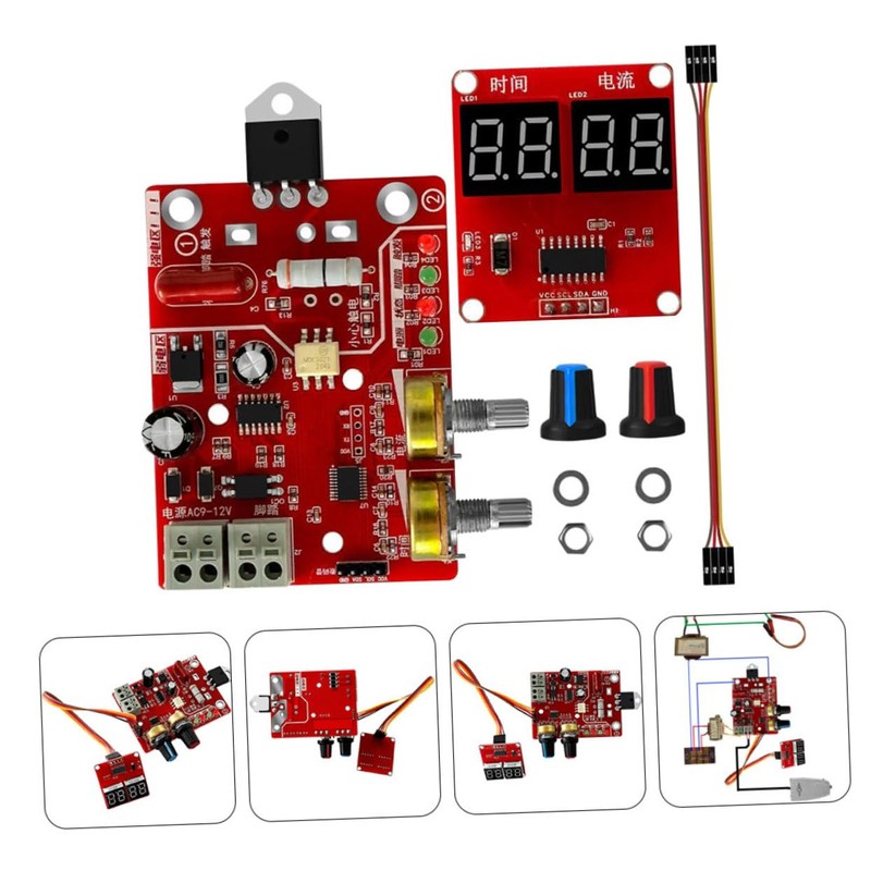 Gadpiparty Spot Welder Control Board Time Adjustment Diy Spot Welding
