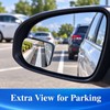 2PCS Blind Spot Mirrors for Cars – Adjustable Wide Angle