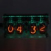 IN12 Glow Tube Clock with Remote Controller Electronic Digital Tube