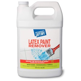 Motsenbocker's Lift Off 41401 Latex Paint Remover Removes Latex Paint and Enamel, Works on Multiple Surfaces, Water-Based, Biodegradable, 1 Gallon, Pack of 1