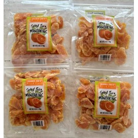 Trader Joe's 4-Pack Trader Joe's Soft & Juicy Mandarins Dried Fruit 6oz. Each Exp. 11/2025