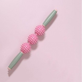 3-Ball Rolling Acupressure Massage Stick Acupressure Stick
