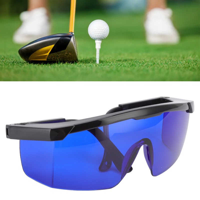 Ball Finder Glasses PC Blue Sport Finding Sunglasses with Storage