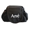 Ané Lazy Drawstring Make up Bag, Black Travel Cosmetic Organiser