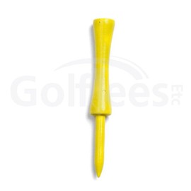 Golf Tees Etc 3 1/4" Step Down Tees - Pack of 300 (Yellow)